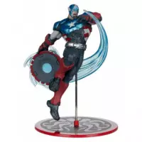 Figura Capitan America Mcfarlane Toys Marvel Rivals Collection  MC FARLANE TOYS