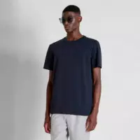 Camiseta Regular Fit con Logo Plata Mate  ANTONY MORATO
