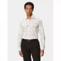 Shirt Modern Fit White/black  KARL LAGERFELD
