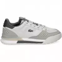 Zapatilla ante Perforado Tejido Gris  LACOSTE