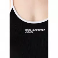 Klj Ribbed Body Black  KARL LAGERFELD
