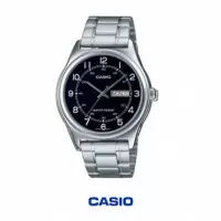 CASIO MTP-V006D-1B2 | Reloj Analógico Negro con Día y Fecha