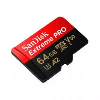 SANDISK Tarjeta Memoria Micro Sdxc 64GB Extreme Pro Uhs-i 200MB/S 4K con Adaptador