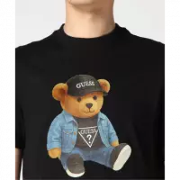 Camiseta Guess Teddy Bear negra