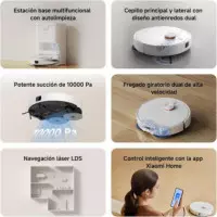 XIAOMI Robot Vacuum H50 Aspirador y Fregasuelos con Estación Base (BHR08GUEU)