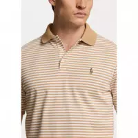 SSKCCMSLM10-SHORT Sleeve-polo Shirt Beig  RALPH LAUREN