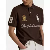 Knit-polo Dark Brown  RALPH LAUREN