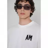 Camiseta Relaxed Fit en Algodón con Estampado Logo Delante y en la Espalda de ANTONY MORATO