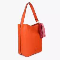 BOLSO Shopper con pompones