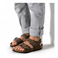 2 Hebillas Atada Talon Marron  BIRKENSTOCK