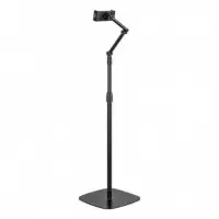 Soporte de Suelo AISENS para Tablet 4.7-12.9" Giratorio/inclinable Black