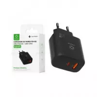 WOOX Adaptador  2 En 1 Tipo C/M A Tipo C/H Y Jack 3.5mm/H Carga +Aux MX0452