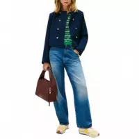 TOMMY HILFIGER - PREPPY TEXTURE LADY JACKET - C1G - F|WW0WW47792/C1G