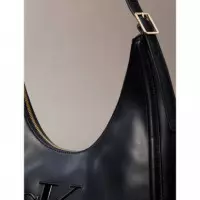 BOLD CK CRESCENT BAG BLACK