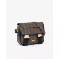 Messenger Bag Mono Slate Black Shitake  LACOSTE