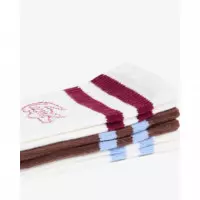 Tripack Calcetines Farine/bourgogne-noug  LACOSTE