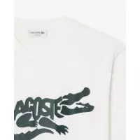 Camiseta Manga Corta Logo Blanc  LACOSTE