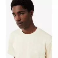 Camiseta Manga Corta Monogram Nacre  LACOSTE