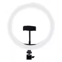 KSIX Aro de Luz Led Selfie para Movil 14W con Tripode 160CMS Studio Live Max Negro