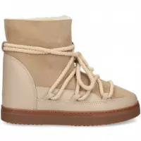 Botín Deportivo Piel Beige  INUIKII