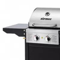 Barbacoa Gas Dos Fuegos Serie Terra AIRMEC 111.7X56.7X114.3 Cm
