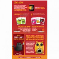 Exploding Kittens Ed. Gato Ratero  ASMODEE