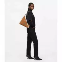 Bolso Tote Geométrico en ante y Imitación a Borrego de Karl Lagerfeld  KARL LAGERFELD JEANS