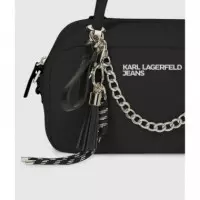 Bolso Bandolera con Asa Superior con Charms de Karl Lagerfeld  KARL LAGERFELD JEANS