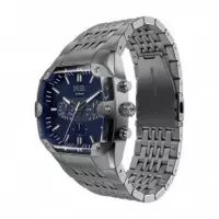 Reloj Spiked Cushion Gunmetal  DIESEL