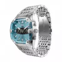 Reloj Spiked Cushion Plateado  DIESEL