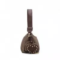 XTI Bolso Bandolera con Cierre de Cremallera 184653-TAUPE