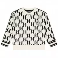 Sudadera Beig/negro  KARL LAGERFELD