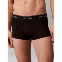 LOW RISE TRUNK 3PK BLACK W/ DTM WB