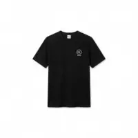 Waffle S/s Crew Neck Black  CALVIN KLEIN