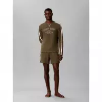 Waffle Short Olive Night  CALVIN KLEIN
