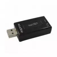 Tarjeta de Sonido 5.1 Externa por USB  APPROX
