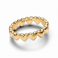 PANDORA Anillo Fila de Corazones 163427C00