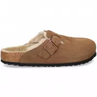 Zueco Pelo ante Marron  BIRKENSTOCK