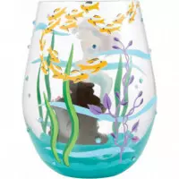 Copa sin Tallo la Sirenita Ariel An Ocean Of Dreams ENESCO Designs By Lolita Disney