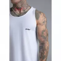 Camiseta Sik Silk Blanca Asillas