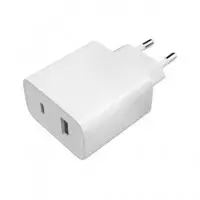 XIAOMI Adaptador Corriente mi Wall Charger 33W Tipo C+usb Blanco BHR4996GL