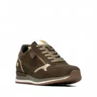 XTI Zapatilla Suave de Antelina 146368-KAKI