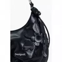 Bolso Acolchado con Flores de DESIGUAL