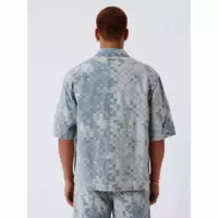 Camisa PxP denim estampada PB
