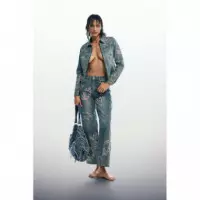 Chaqueta Denim Bordada de DESIGUAL