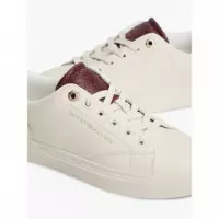 Th Feminine Cupsole Monogram Soft Cream/  TOMMY HILFIGER