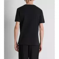 Camiseta Antony Morato negra logotipo placa