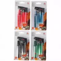 Encendedor Quemador Recargable Colores Surtidos
