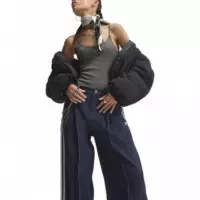 ADIDAS ORIGINALS - Denim Wl Pants - Inddnm - LE8302/INDDNM