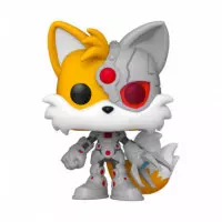 FUNKO Pop Tails Como Cyborg Sonic The Hedgehog Dc Comics Exclusivo 594